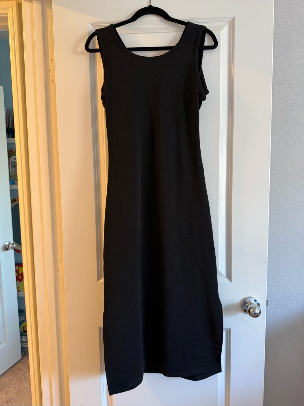 Roxy Black Sleeveless Midi Dress